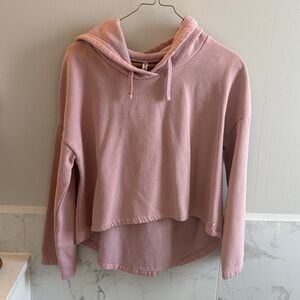 Fabletics Dusty Pink Hoodie Sweatshirt